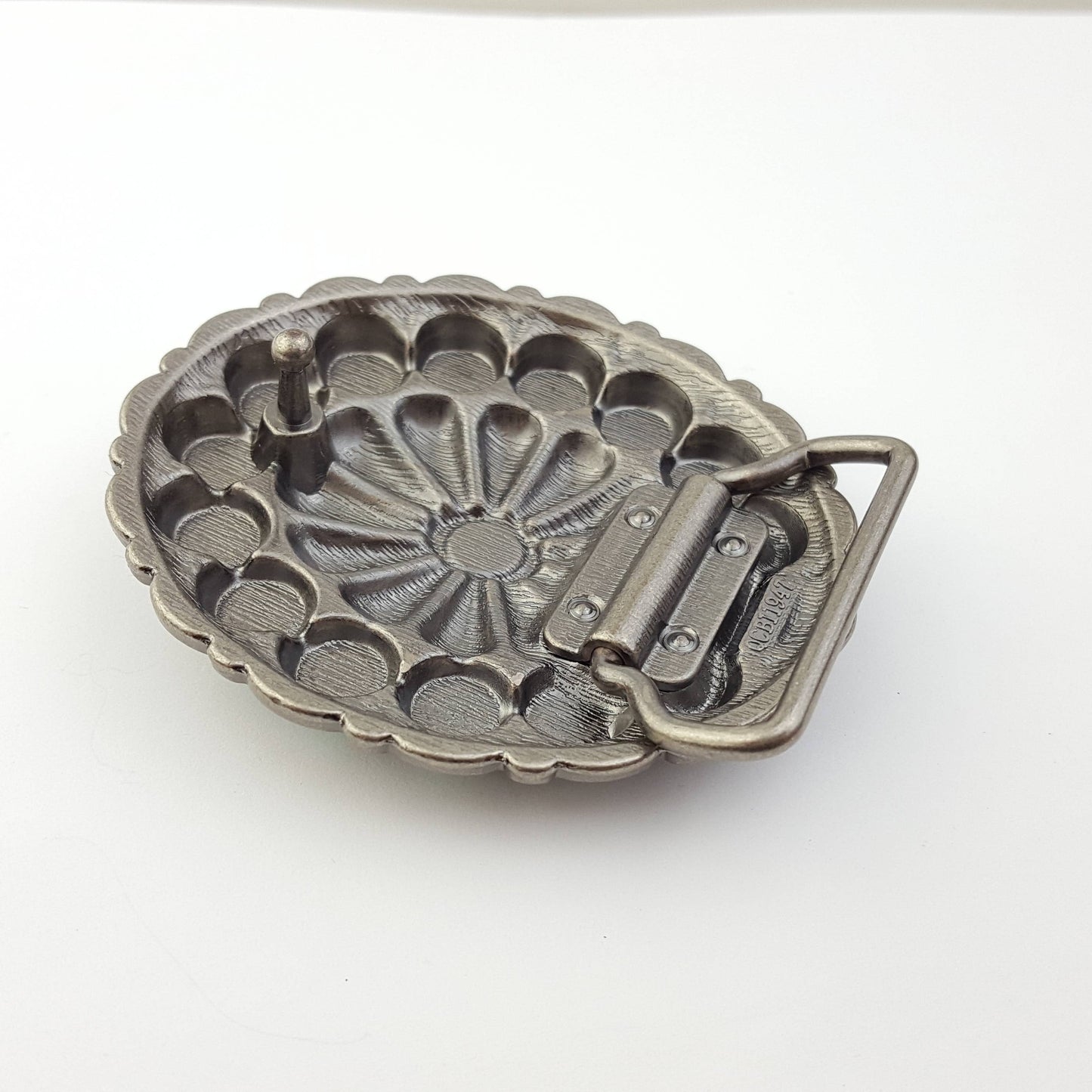 Oval Western Turquoise Stone Belt Buckle