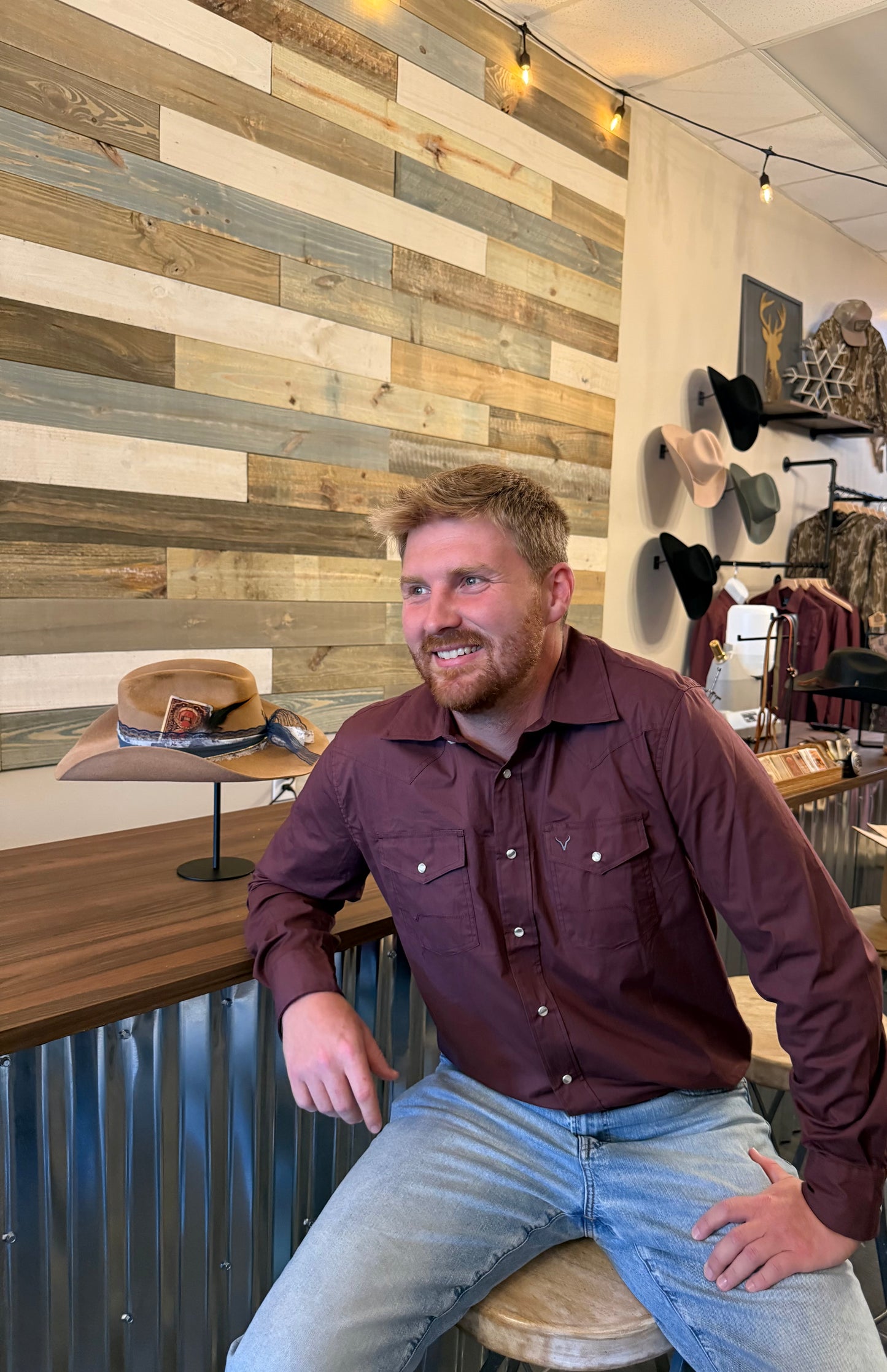 The Cowboy Pearl Snap Long Sleeve