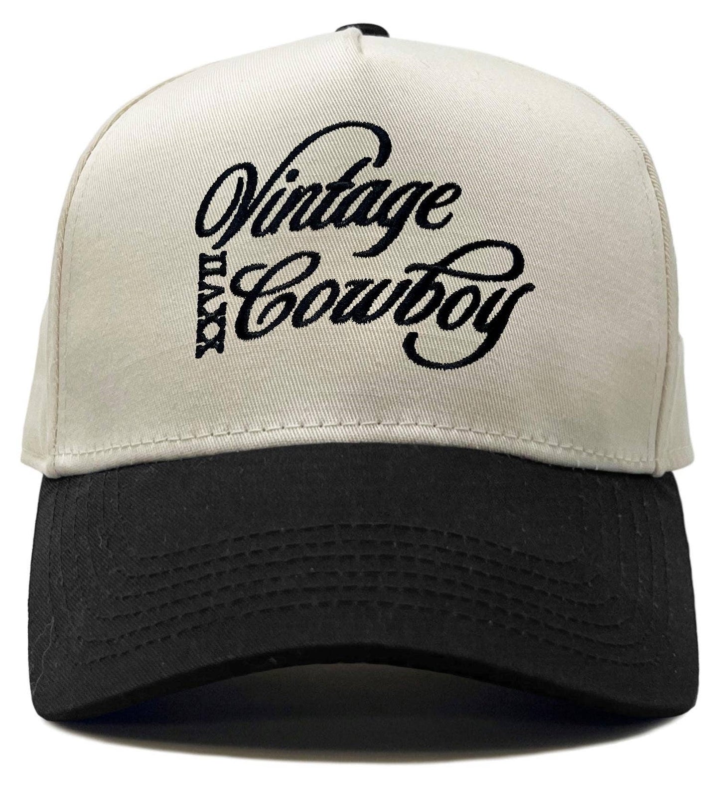 Vintage Cowboy - Black/Beige