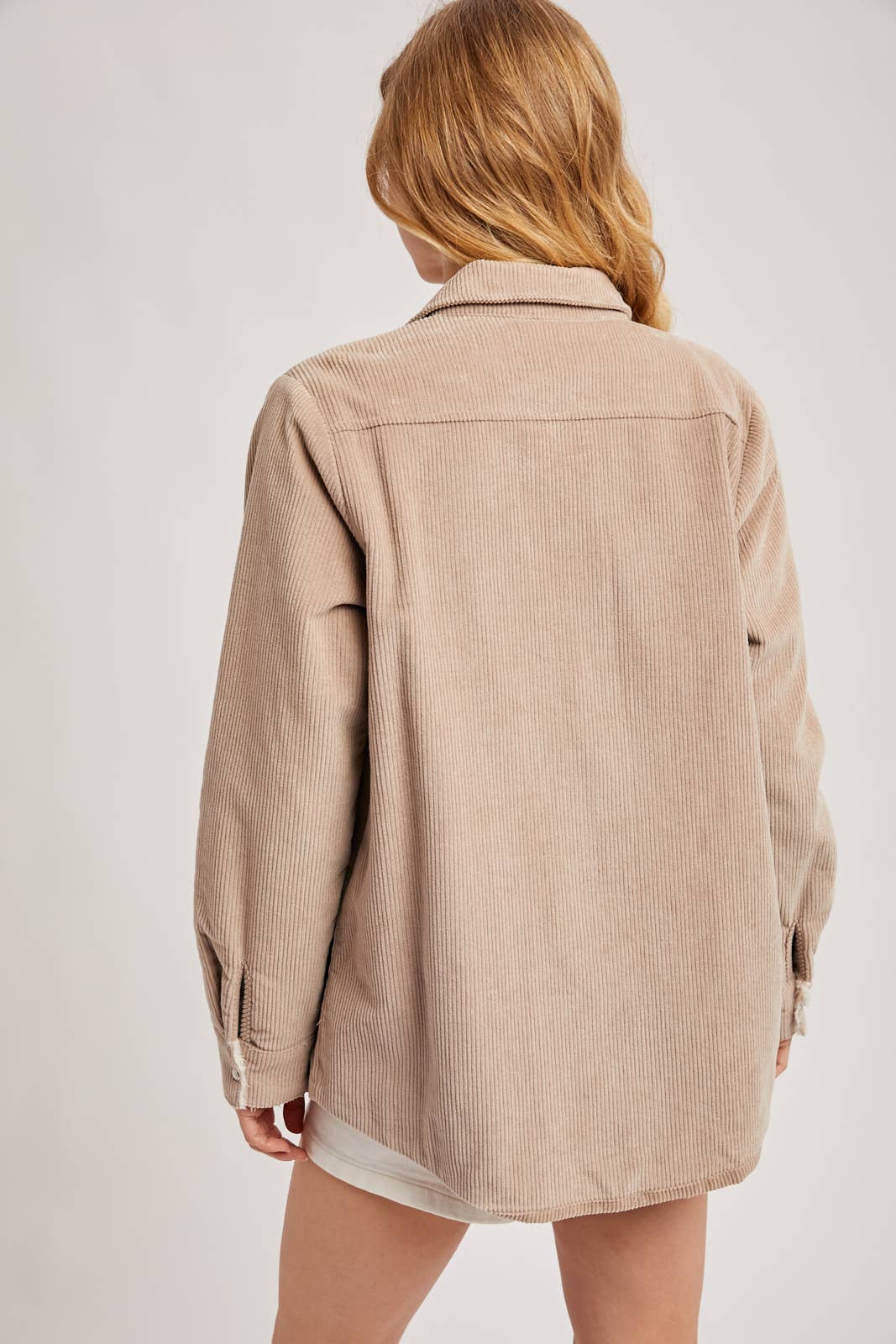 CORDUROY SHERPA-LINED JACKET