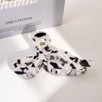 Leopard Print Bow Claw Clip