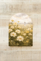 Wildflowers and Jesus Arch Christian Art: Medium