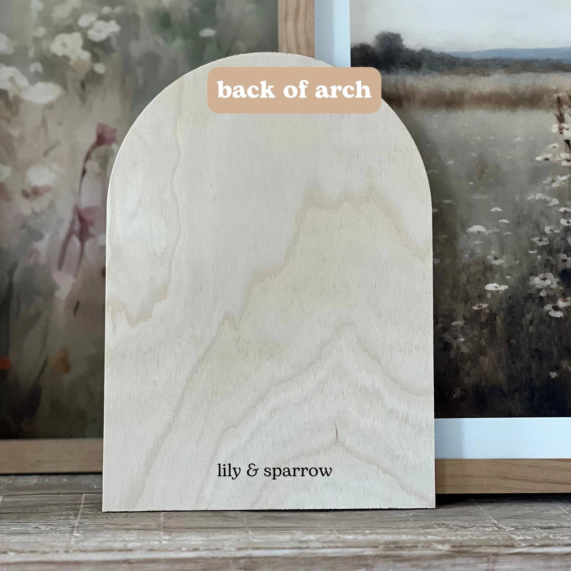 Wildflowers and Jesus Arch Christian Art: Medium