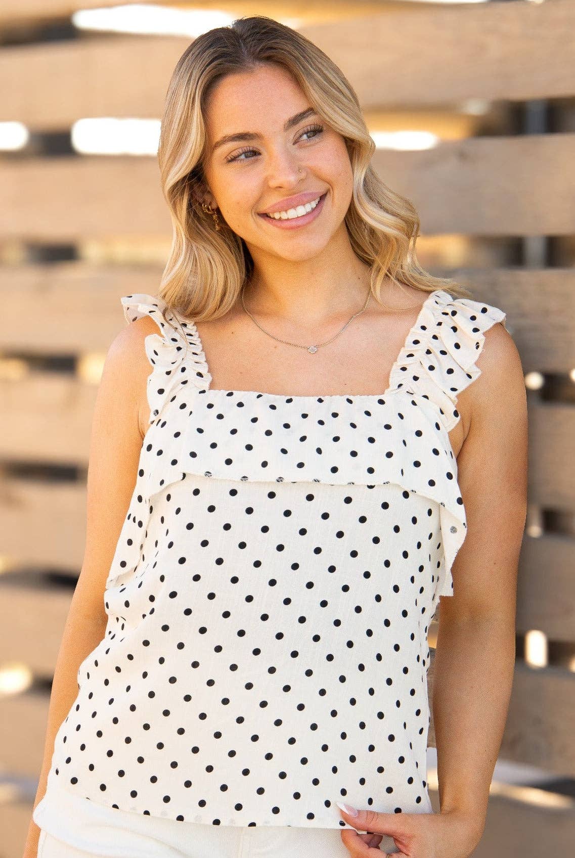 Polka Dot Tank Top