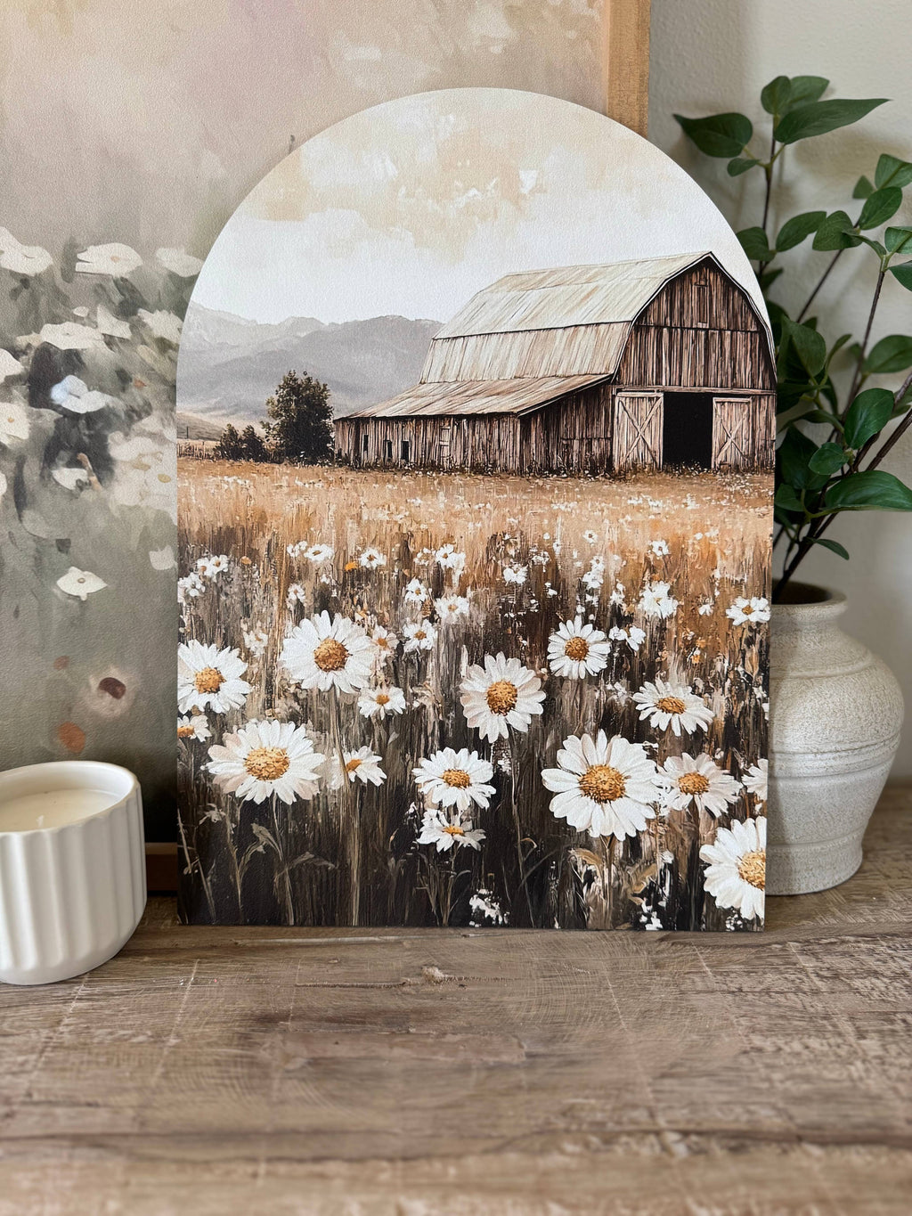 Summer Barn, Wood Arch: Medium