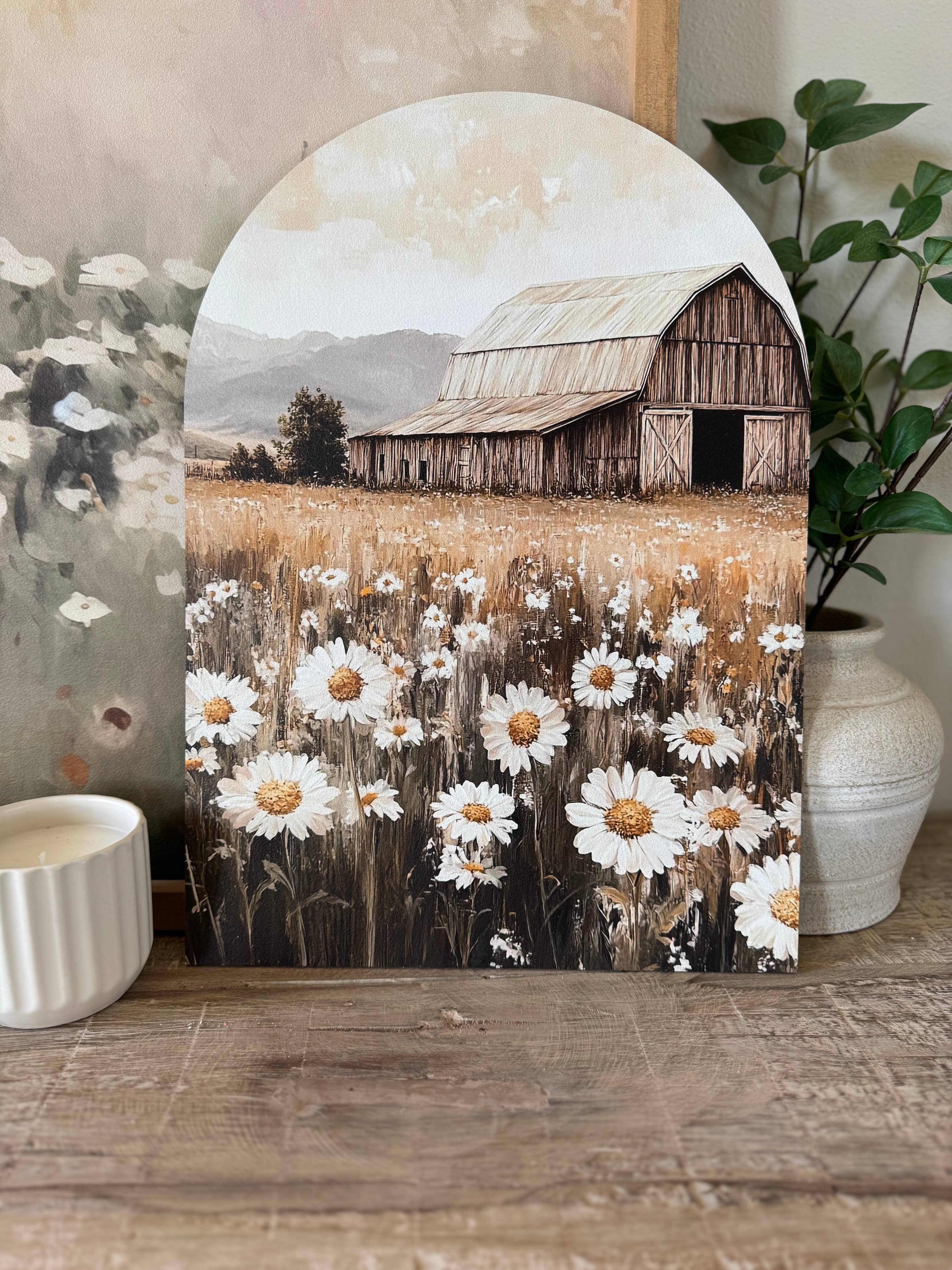 Summer Barn, Wood Arch: Medium