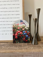 Floral Red White Blue Arch : Small