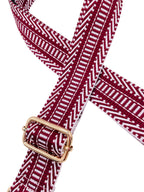 Aggies Maroon and White Bag Strap