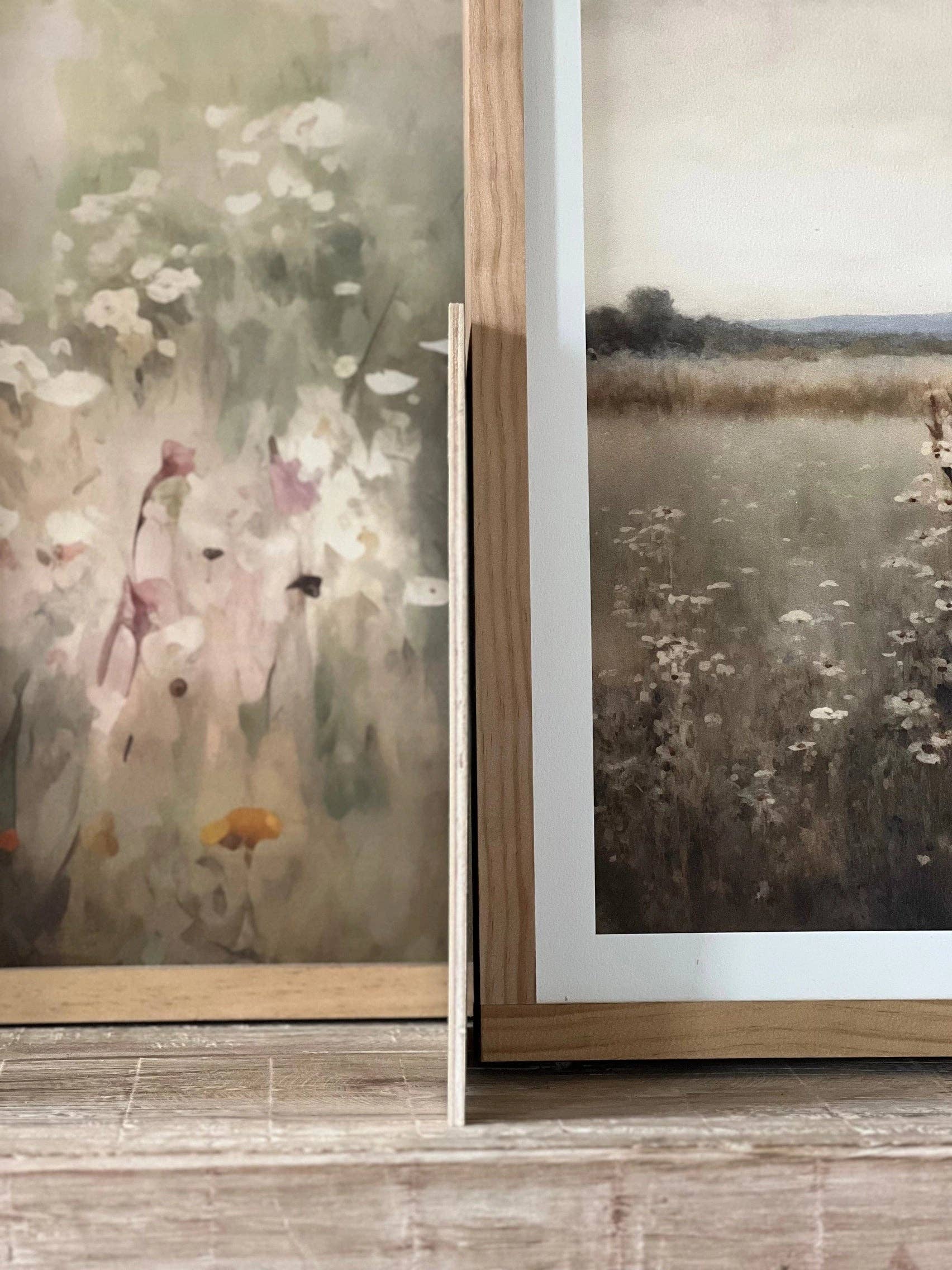 Wildflowers and Jesus Arch Christian Art: Medium