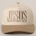 JESUS Trucker Hat : BEIGE