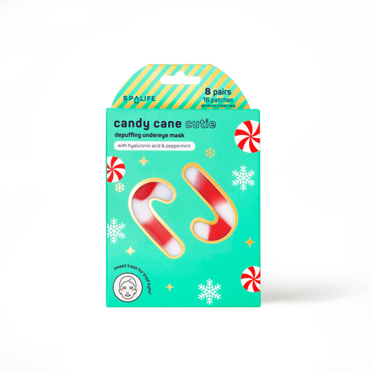 Christmas Candy Cane Cutie Depuffing Undereye Masks