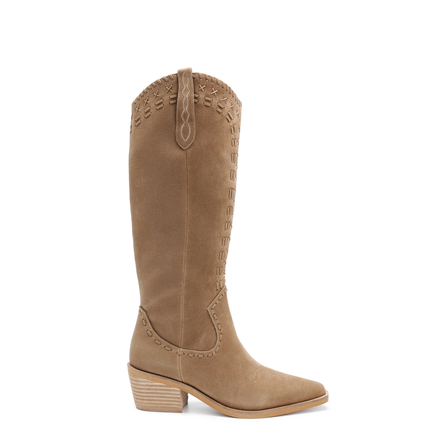 ALESSIA SUEDE WESTERN BOOTS