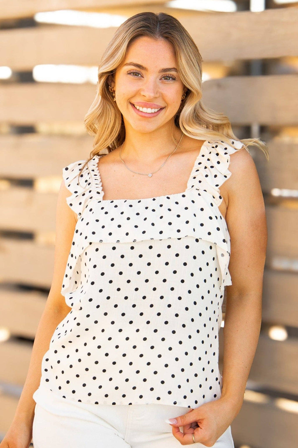 Polka Dot Tank Top