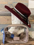 Wrangler Clear Bag- Brown