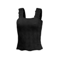 Textured Lucy Tank- Black