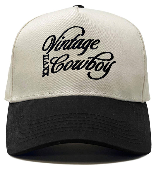 Vintage Cowboy - Black/Beige
