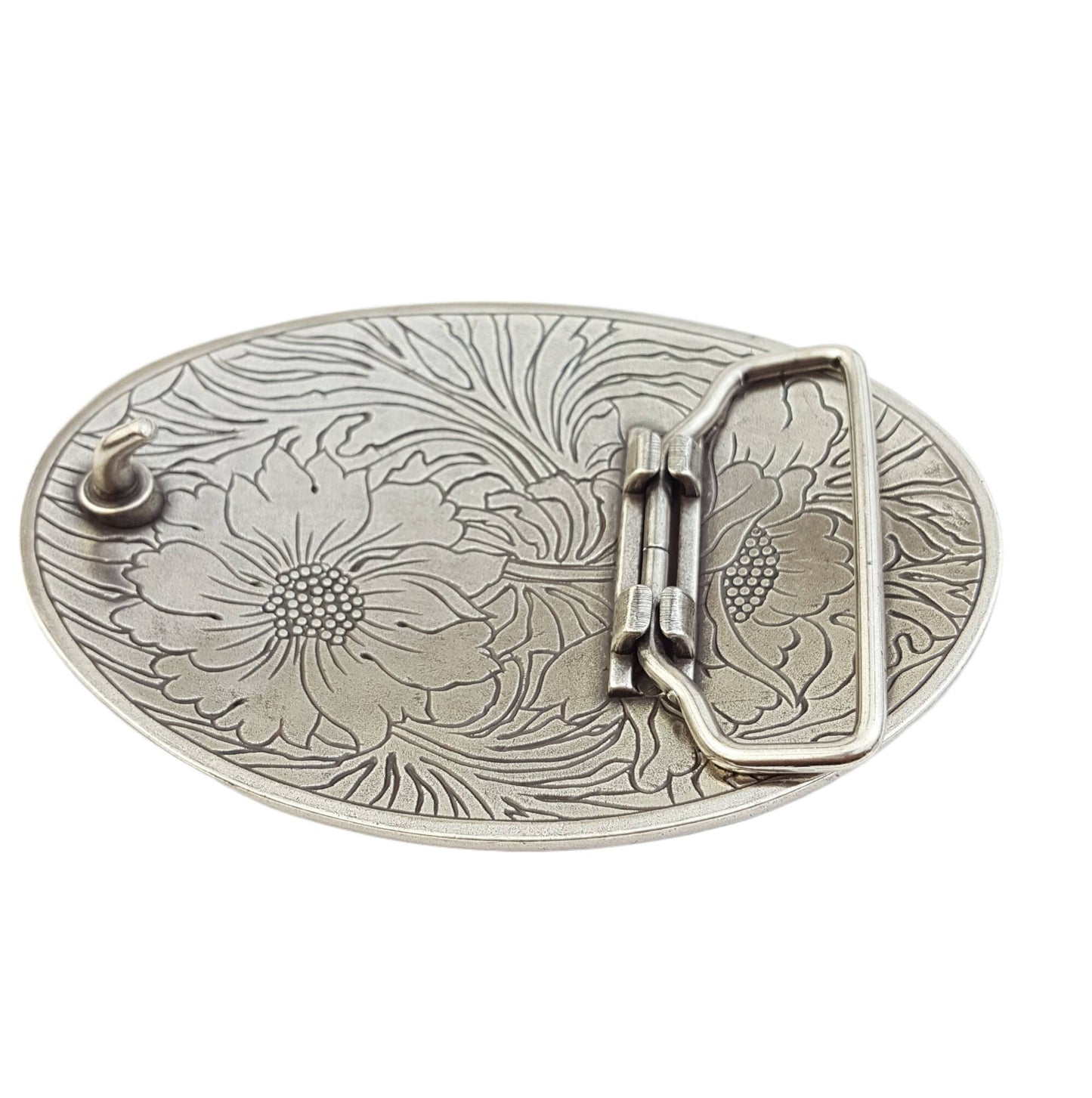 Buckle: Western Oval Sunflower Buckle