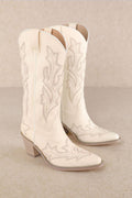 MORGAN IVORY WESTERN BOOT
