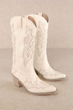 MORGAN IVORY WESTERN BOOT