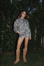 ELK Woodland Camo Fleece Classic Oversized Hoodie