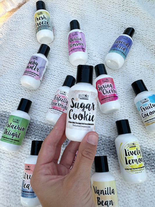Travel Size Lotions (2 ounces) Sugar Cookie