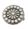 Oval Western Turquoise Stone Belt Buckle