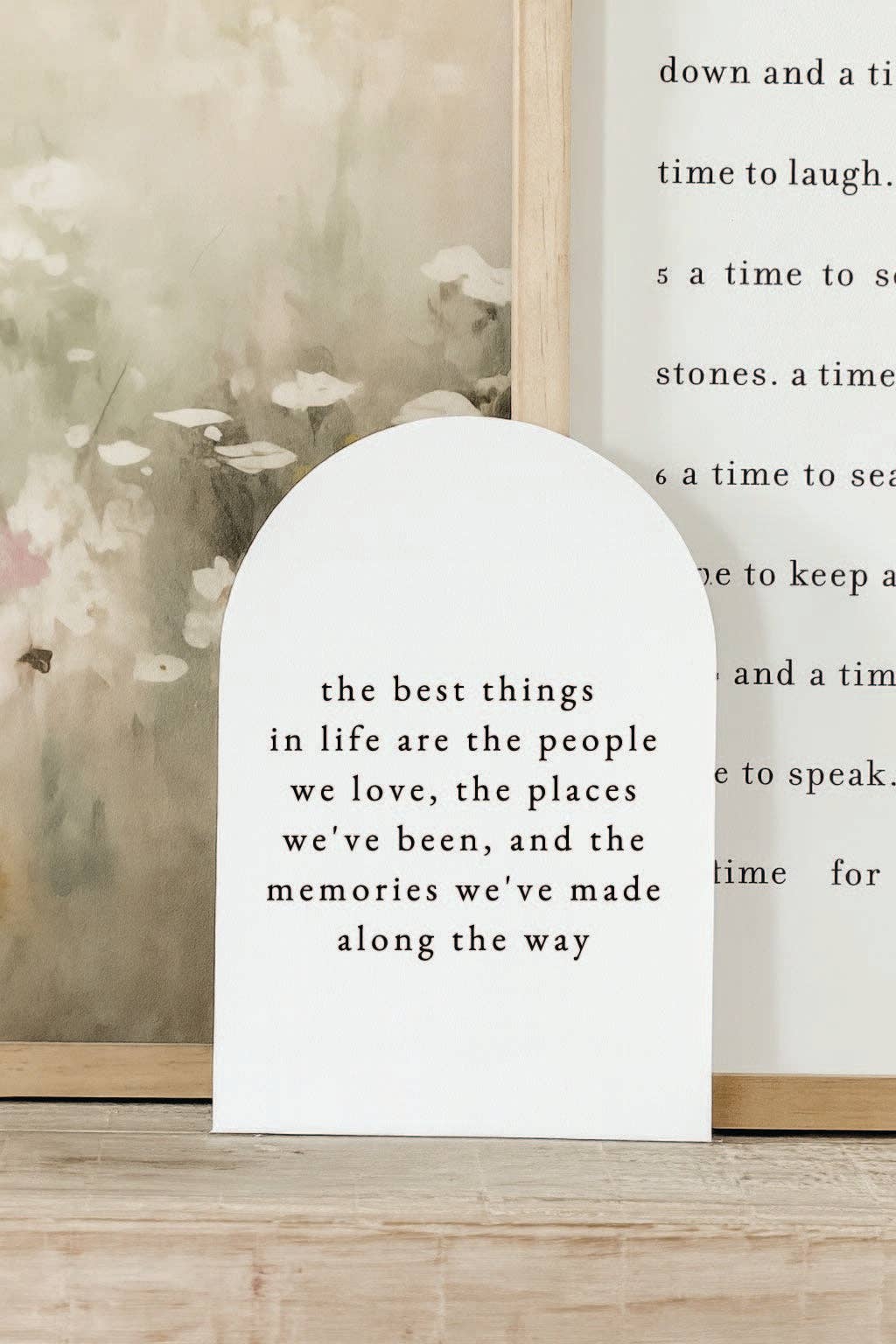 The Best Things In Life Arch: Small