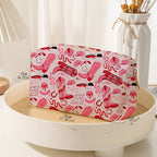 Pink Western Makeup Pouch